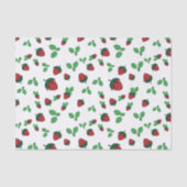 Cute Strawberry Pattern Tissuepapier (Voorkant)