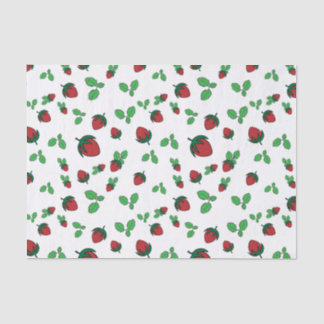 Cute Strawberry Pattern Tissuepapier