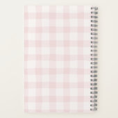 Cute Strawberry Personalized Journal Notitieboek (Achterkant)