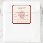 Cute Strawberry - Sweet Valentine Candle Label (Tas)