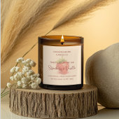 Cute Strawberry - Sweet Valentine Candle Label