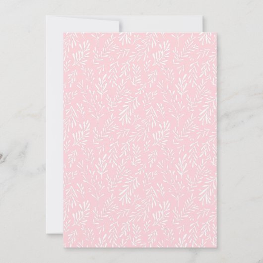 Cute Strawberry Truck Berry Sweet Baby shower Kaart (Achterkant)