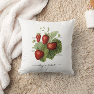 Cute  Strawberry Varieties Name Kussen