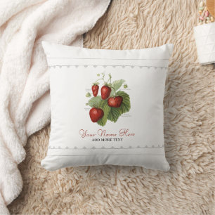 Cute  Strawberry Varieties Name Kussen