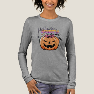 Cute Strikpompoen Halloween Feest T-shirt