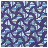 Cute Striped Bowties Blue Baby Boy Stof (Swatch)