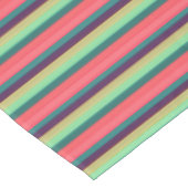 Cute Striped kleuren Tafelkleed (Gekanteld)