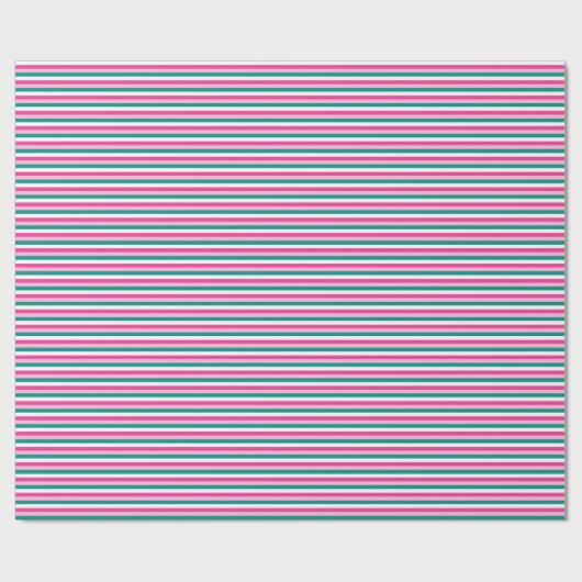 Cute Striped Pattern Pink Green White Seamless Cadeaupapier (Vlak)