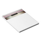 Cute Stripes, Lijst - Gepersonaliseerd Notitieblok (Schuin)
