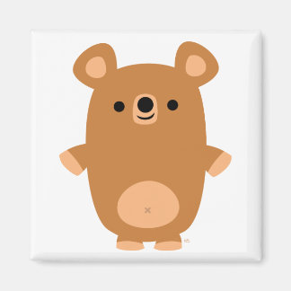 Cute Strong Cartoon Beer magnet