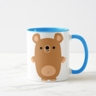 Cute Strong Cartoon Beer Mok