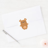 Cute Strong Cartoon Beer sticker (Envelop)