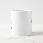 Cute Strong Cartoon Lion Jumbo Mok (Voorkant)