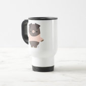 Cute Strong Cartoon Pig Commuter Mok (Voorkant links)