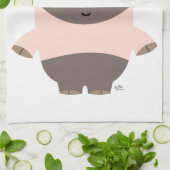 Cute Strong Cartoon Pig Kitchen Towel Theedoek (Gevouwen)
