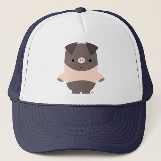 Cute Strong Cartoon Pig Pet (Voorkant)