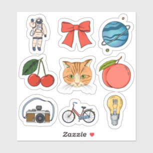 Cute Stuff Sticker