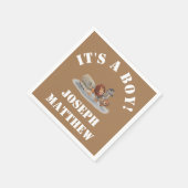 Cute Stuffed Animals Thmed Napkins Servet (Hoek)