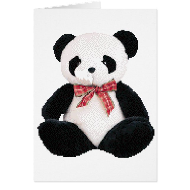 Cute Stuffed Panda (Voorkant)