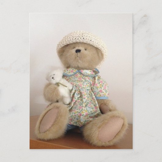 Cute Stuffed Teddy Bear Briefkaart (Voorkant)