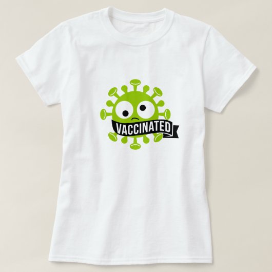 Cute  Style gevaccineerd T-shirt (Design voorkant)