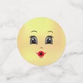 Cute Stylish Emoji Happy Faces Party Confetti (Kleine voorkant)