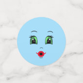 Cute Stylish Emoji Happy Faces Party Confetti (Kleine voorkant)
