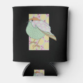 Cute Stylish Framed Pastel Songbird Blikjeskoeler (Voorkant)