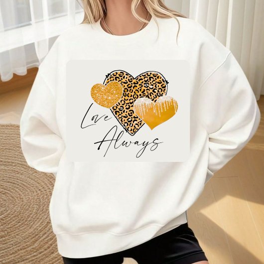 Cute & Stylish Graphic Tee with 'I Love You' Text T-shirt
