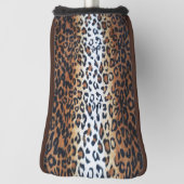 Cute Stylish Trendy Leopard Animal Print Golfheadcover (Draai 90)