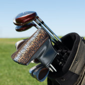 Cute Stylish Trendy Leopard Animal Print Golfheadcover (Insitu)