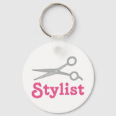 Cute Stylist Sleutelhanger (Voorkant)