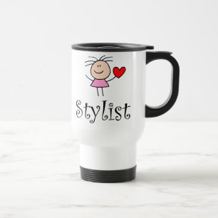 Cute Stylist Travel Mug Reisbeker
