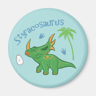 Cute Styracosaurus Magneet