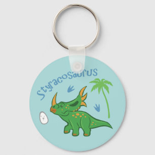 Cute Styracosaurus Sleutelhanger
