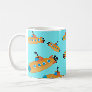 Cute Submarine Patroon Koffiemok