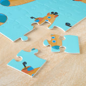 Cute Submarine Patroon Legpuzzel (Zijkant)
