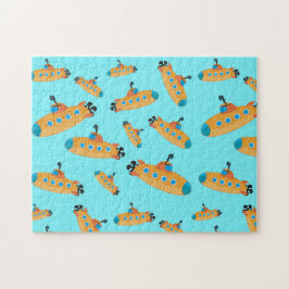 Cute Submarine Patroon Legpuzzel
