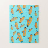 Cute Submarine Patroon Legpuzzel (Verticaal)