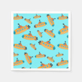 Cute Submarine Pattern Kinder Party Servet (Voorkant)