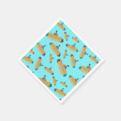 Cute Submarine Pattern Kinder Party Servet (Hoek)