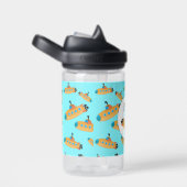 Cute Submarine Pattern School Waterfles (Rechts)