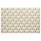 Cute succulent cactus trio patroon stof (Fat Quarter)