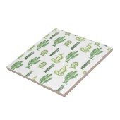 Cute Succulent Lovely Cactus Decorative Tile Tegeltje (Zijkant)