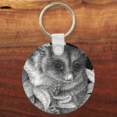 Cute Sugar Glider Sleutelhanger (Voorkant)