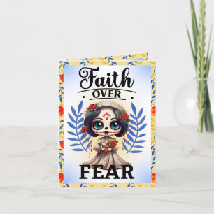 Cute Sugar Skull Bedankkaart