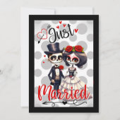 Cute Sugar Skull Bedankkaart (Voorkant)