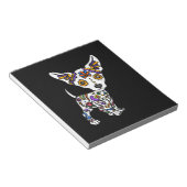 Cute Sugar Skull Chihuahua Notitieblok (Schuin)