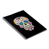 Cute Sugar Skull Happy Day of the Dead Notitieboek (Rechterzijde)