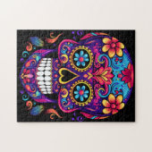 Cute Sugar Skull Legpuzzel (Horizontaal)